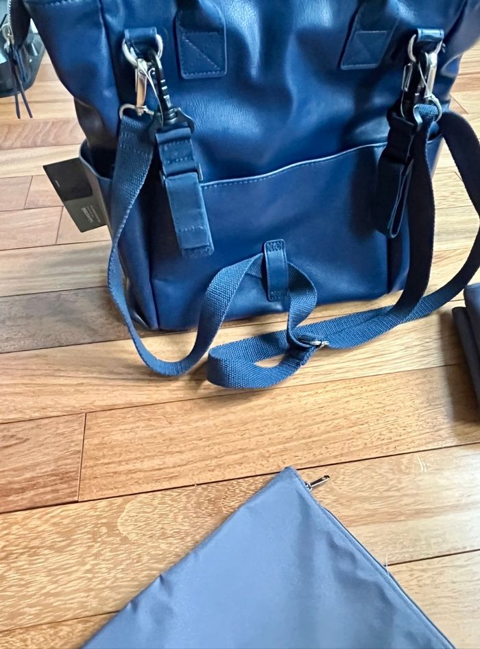 Sac a dos a langer kyoto Beaba bleu jamais utilisé - photo numéro 5