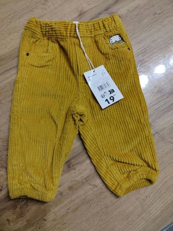 Pantalon neuf velours côtelé