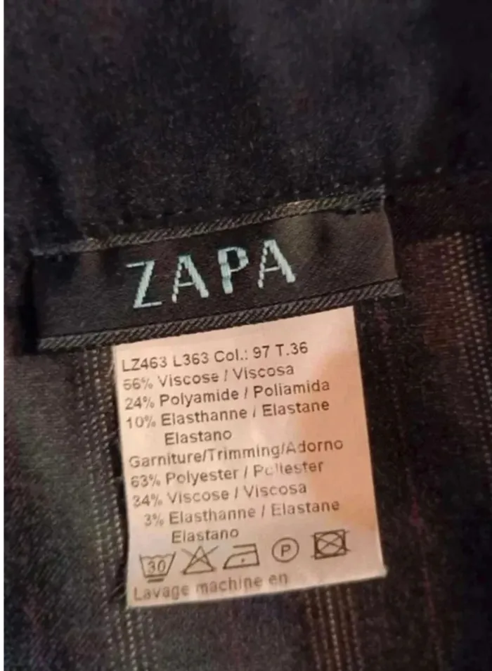 Jupe zapa 36 très bon état - photo numéro 5