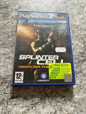 splinter cell Pandora tomorrow ps2