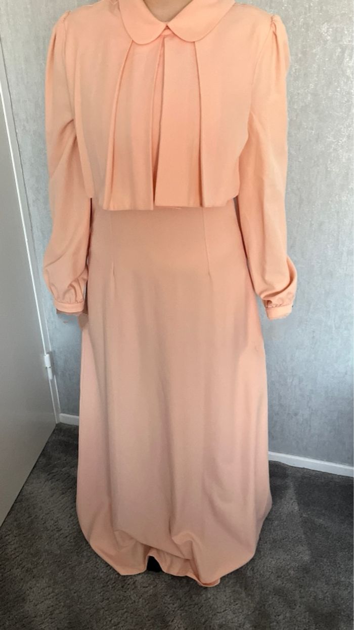Robe femme longues rose taille 40 - photo numéro 3