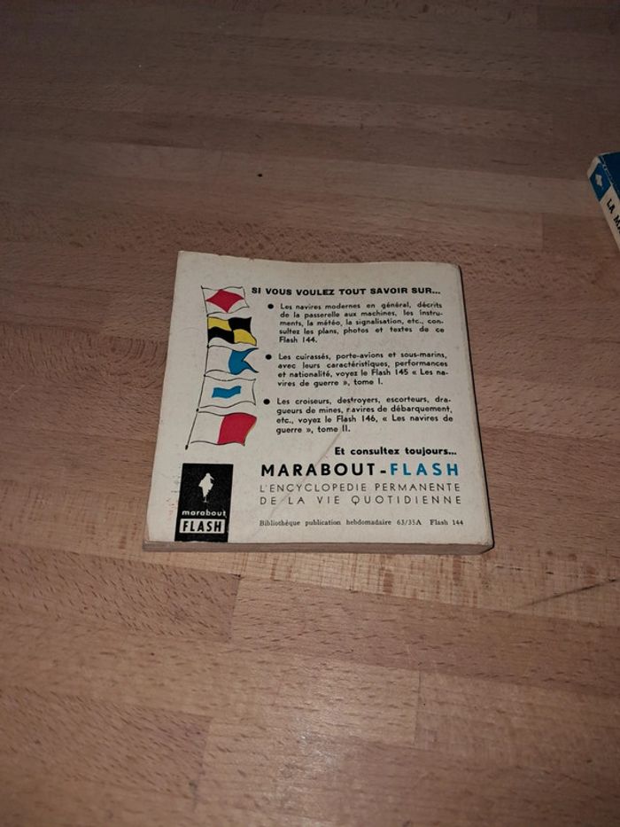 Lot de deux livres marabout Flash sur la marine - photo numéro 4