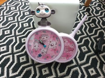 Réveil sonore musical Petshop