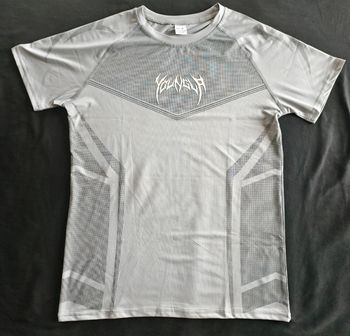 Youngla compression t shirt dark streetwear workout musculation