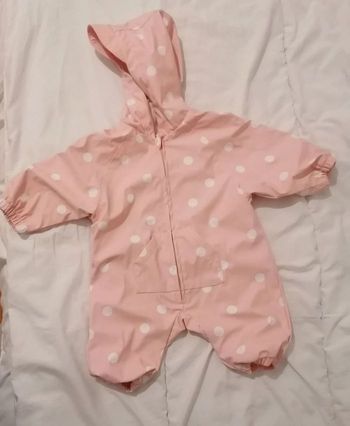 Combi pluie fille 3 mois 