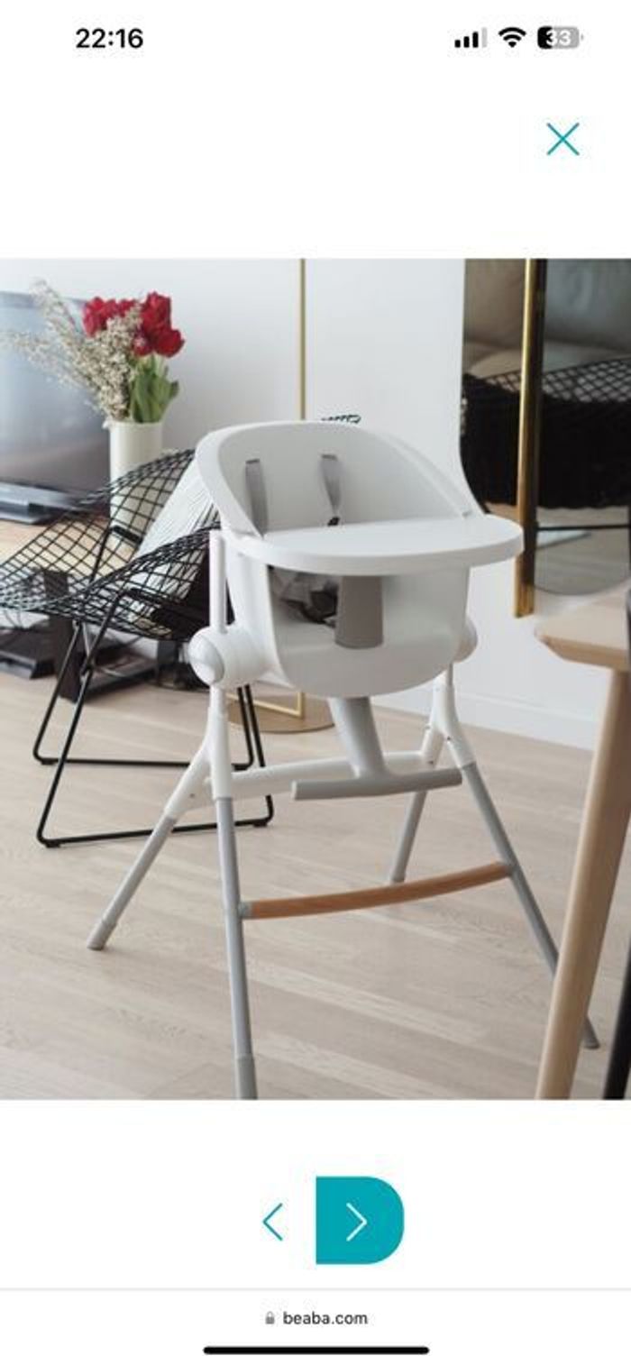 Chaise haute beaba up and down - photo numéro 4