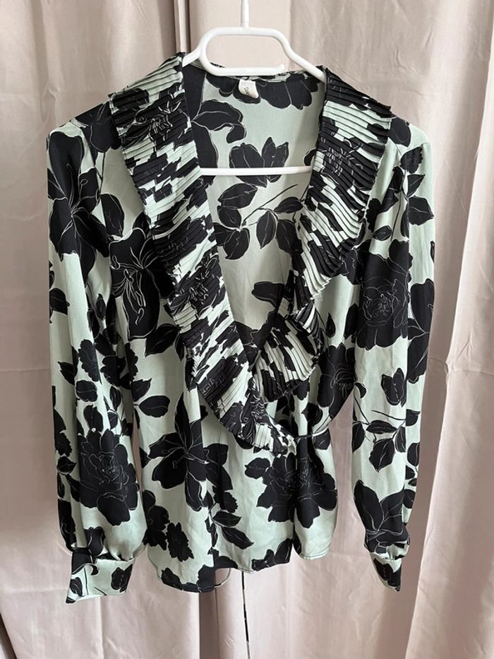 Blouse cache cœur mango t. S