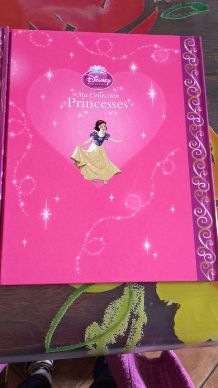 Lot de 2 livres blanche neige : deux cœurs qui s aiment et blanche neige et les 7 nains - photo numéro 4