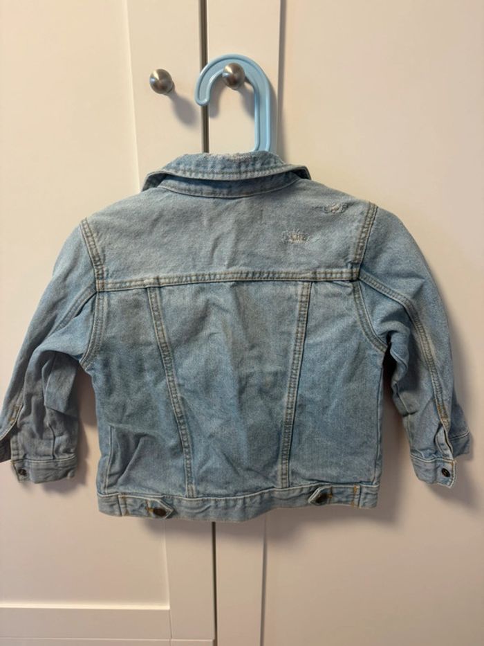 Veste en jean Zara 2/3 ans - photo numéro 2