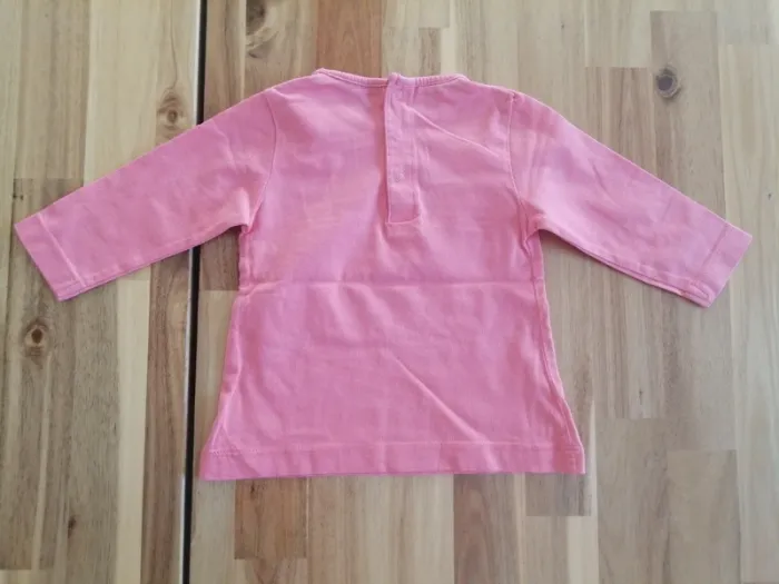T-shirt manche longue kitchoun rose - photo numéro 4
