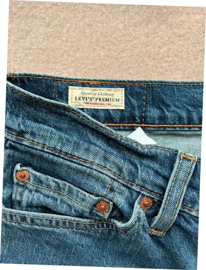 Jeans Levis 511 homme bleu W29L32 comme neuf - photo numéro 7