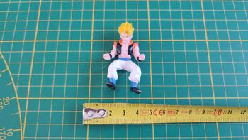 Jouet ancien vintage dans l'état Figurine Dragon Ball Fusion Gogeta de 1989 rare marque AB TOYS BS S