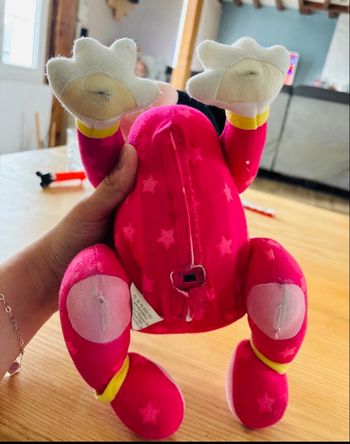 Minnie qui apprend le 4 pattes