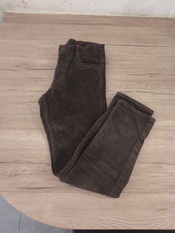 Pantalon droit velours 10 ans