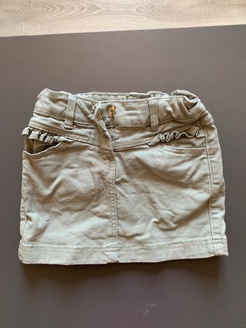 Jupe kaki fille taille 2 ans