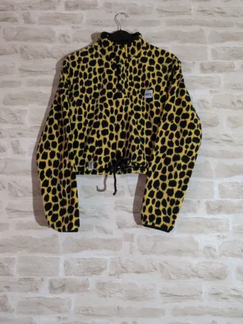 Polaire courte Envy – Taille S Léopard