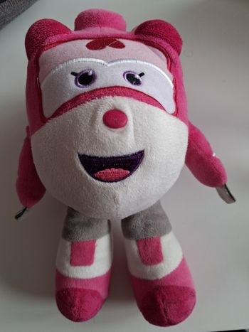 Peluche Super Wings rose Dizzy 24 cm