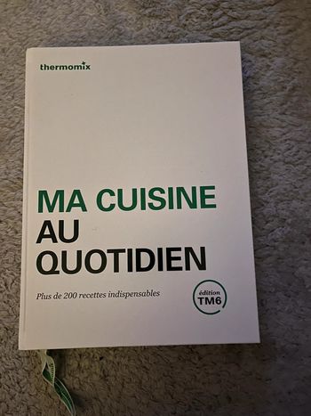 Livre de recettes ma cuisine au quotidien thermomix