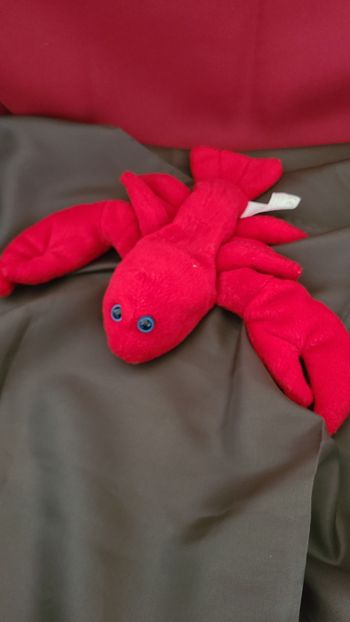 peluche crabe crevette rouge anna club plush