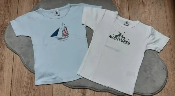 Lot de 2 hauts "petit bateau " 2 ans en très bon état - photo numéro 2