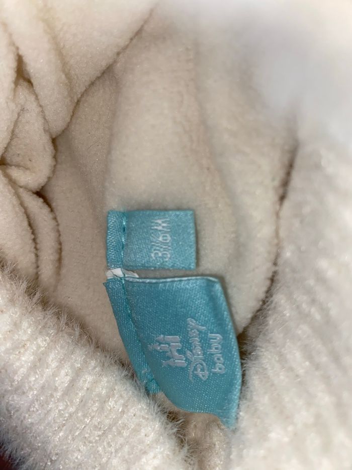 Ensemble bonnet + tour de cou Marie (aristochat) 3-6 mois - photo numéro 3