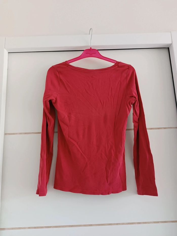 T-shirt manches longues camaïeu taille 38 - photo numéro 4