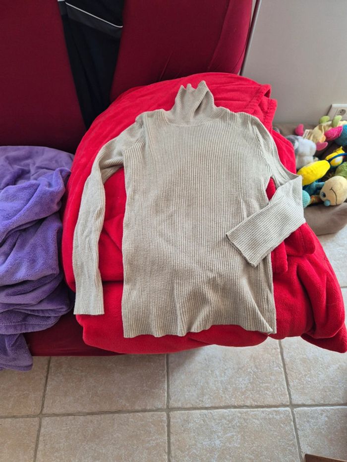 Pull col roule