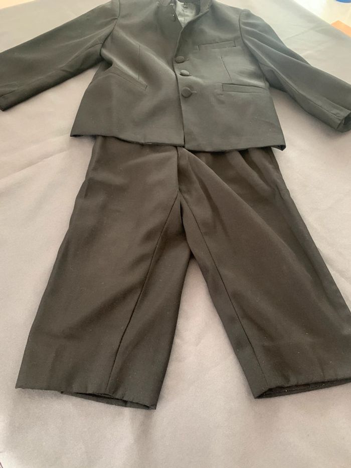 Costume 4 ans Adriano Jacometti noir / Pantalon taille élastique - photo numéro 2