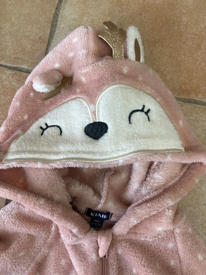 Pyjama Renne de Noël Kiabi en 18 mois - photo numéro 2