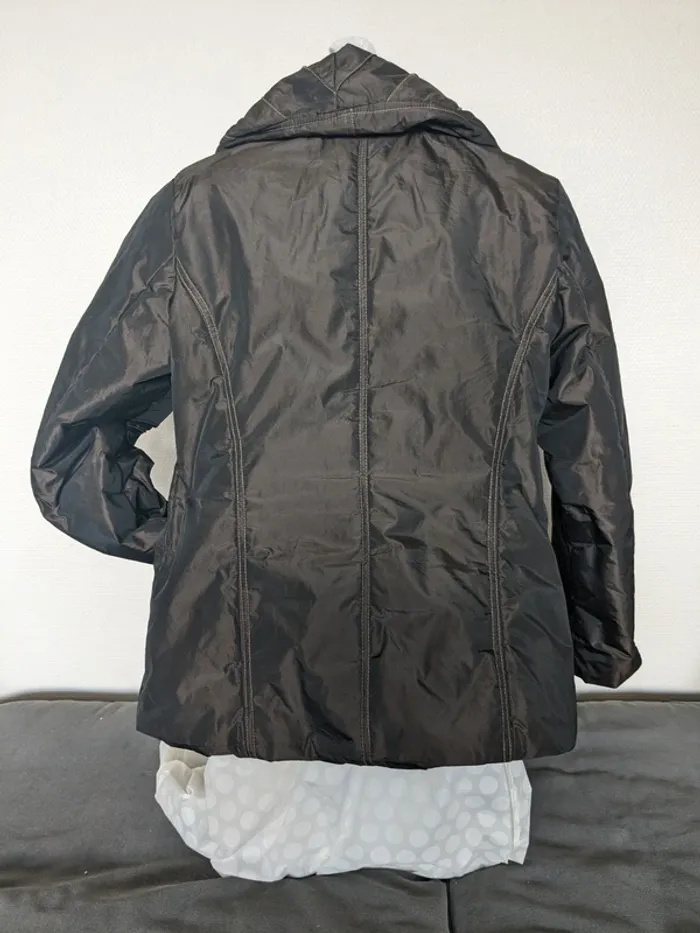 Doudoune Extenzo Paris sortie de collection - marron glacée - fabriquée en France. - photo numéro 5