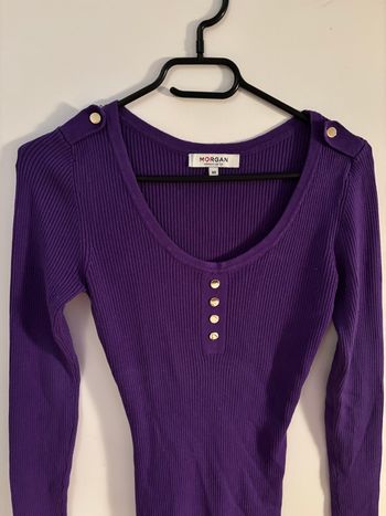 Petit pull violet