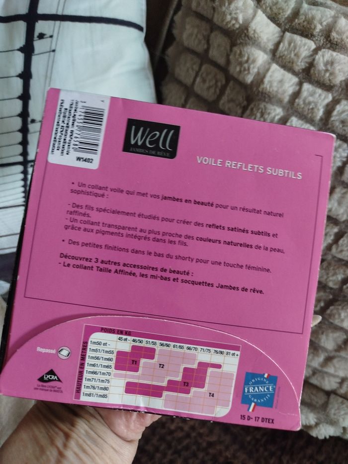 Collant voile jambes de rêve WELL 42/44 - photo numéro 5