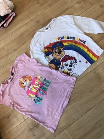 Lot pat patrouille taille 8 ans