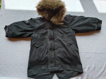 Manteau hiver dragon ooxoo 4 ans garçon