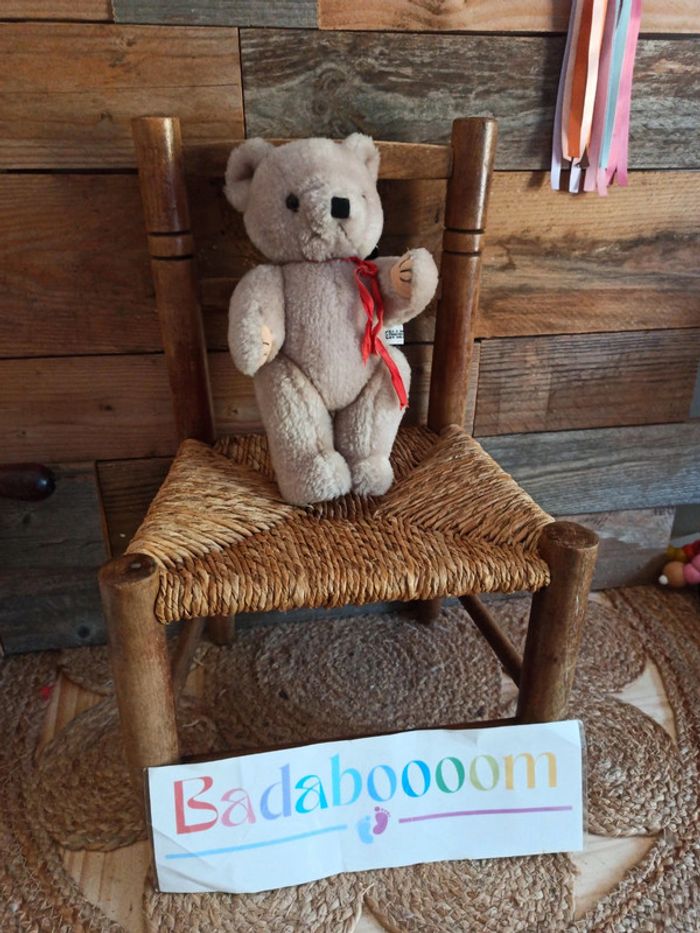 Peluche ours articulé JCJ Hanns BE