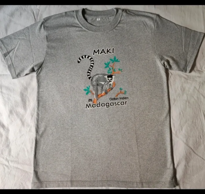 T-shirt gris Maki neuf - photo numéro 2
