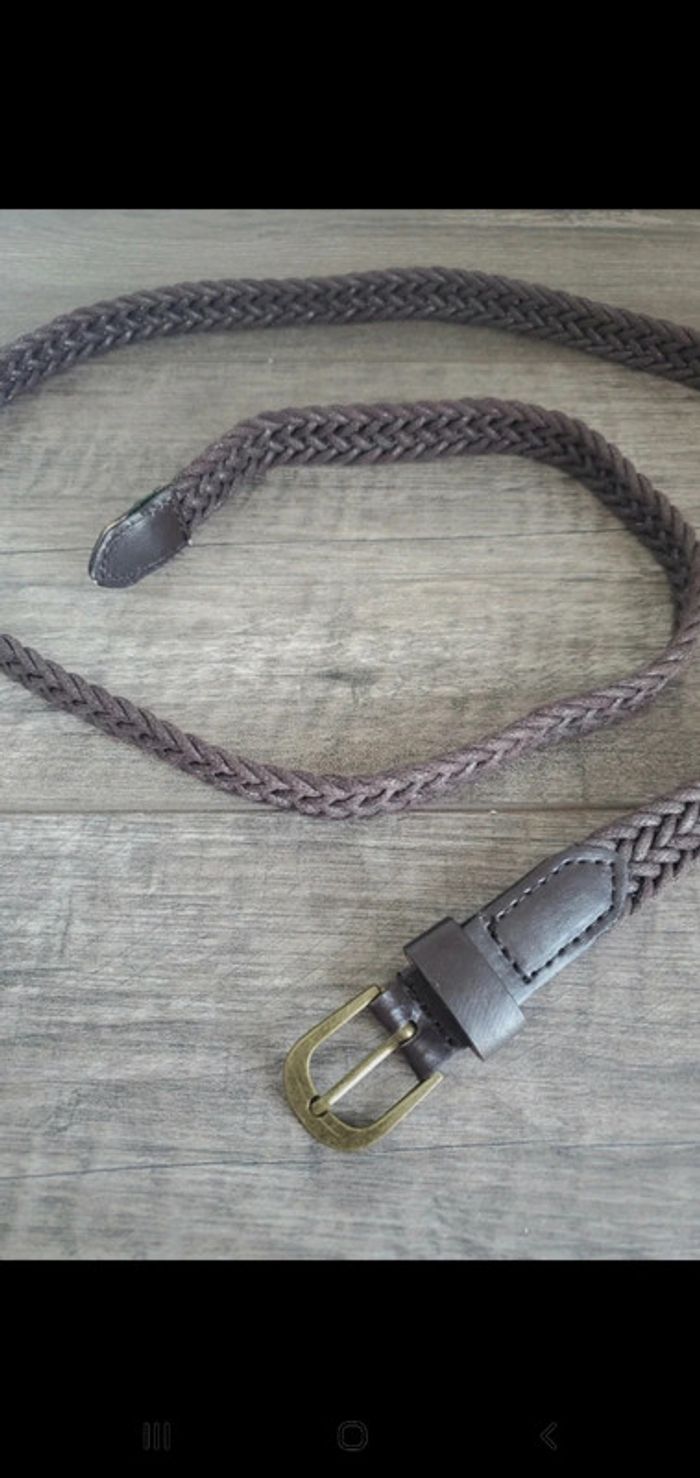 Ceinture marron - 110 cm - photo numéro 2