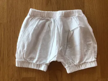 Short bébé 6m
