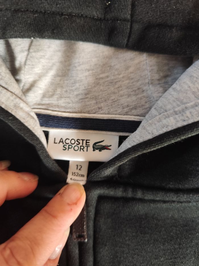 Veste Lacoste 12 ans - photo numéro 3