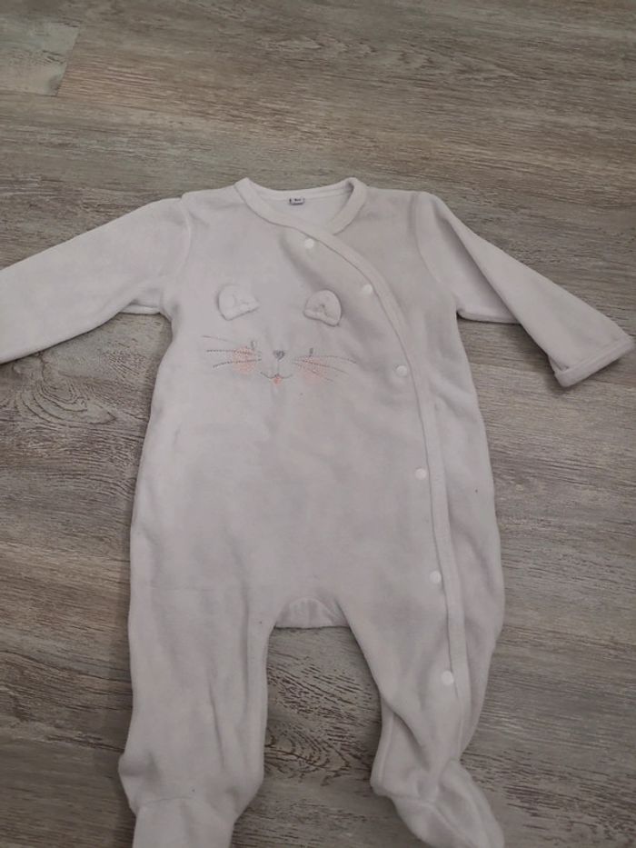 Lot 9 pyjamas fille rose blanc gris - photo numéro 9