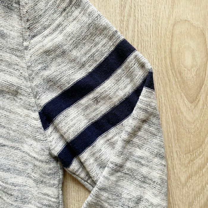 Angelo Litrico Athl Crew Cardigan Pull Gris Homme Exclusive Vintage Collection Crafted Goods (Taille L) - photo numéro 5