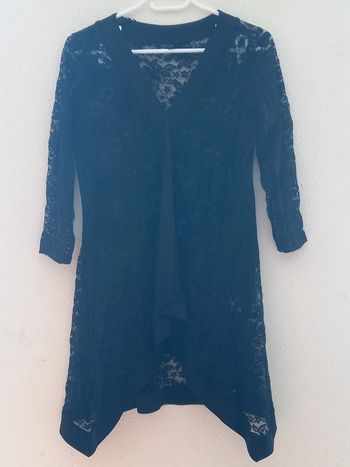 Tunique dentelles noir T: 38