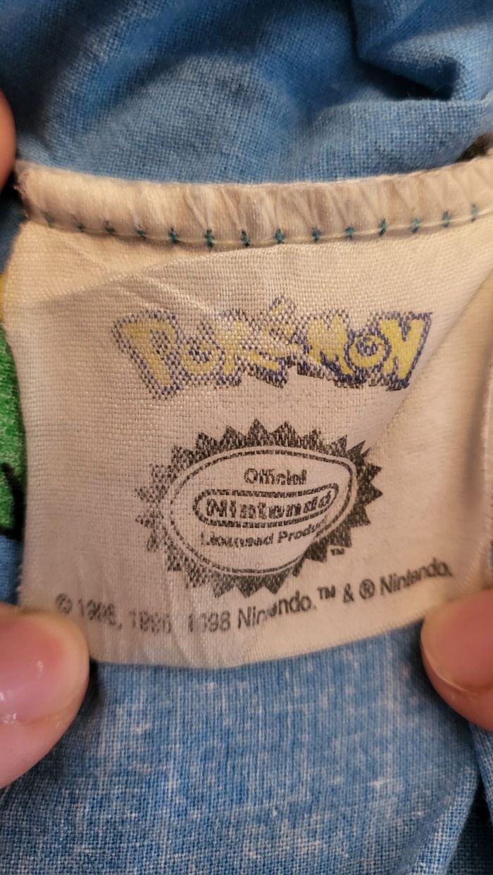 Housse de couette pokemon vintage 1998 - photo numéro 3