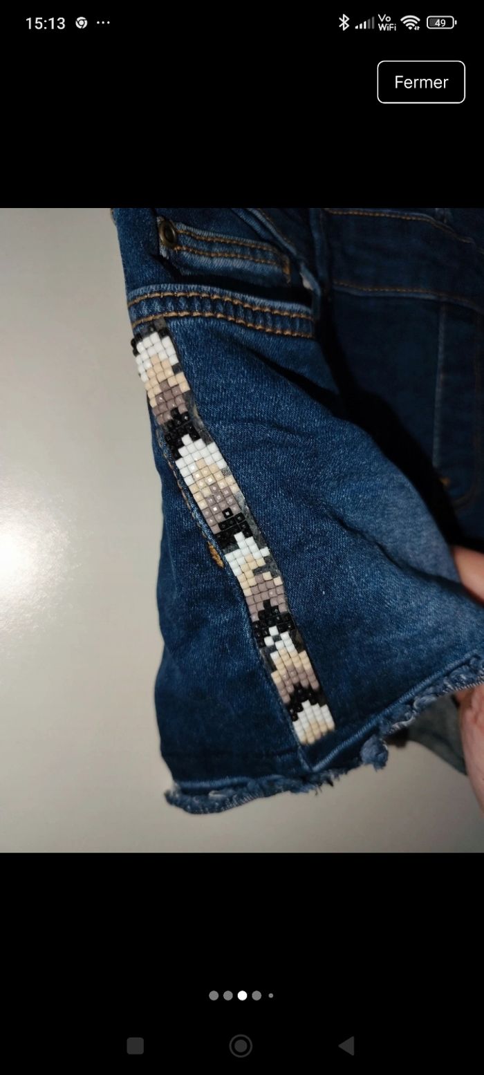 Salopette short fille liberto 14 ans - photo numéro 3