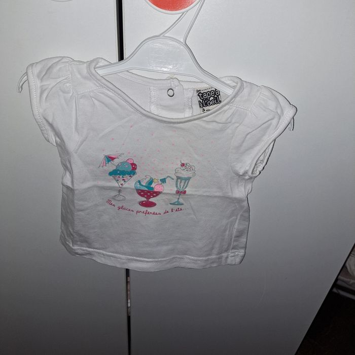 lot de 2 t-shirt tape à l'oeil - photo numéro 5