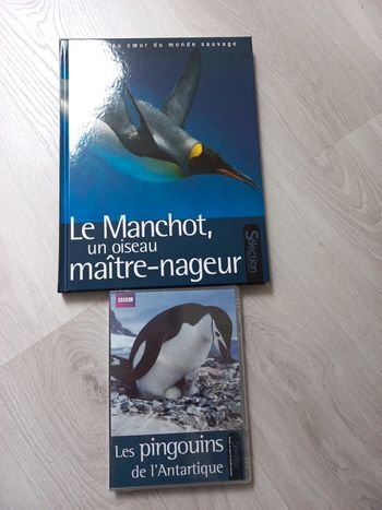 Livre et dvd neufs Le manchot, les pingouins de l'Antarctique