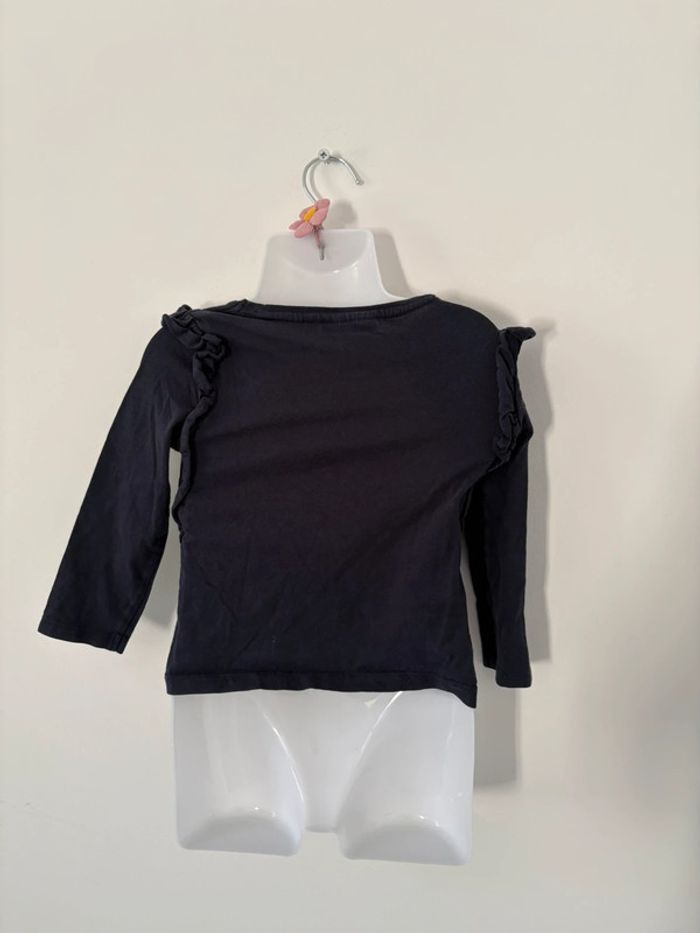 👕 T-shirt bleu marine Eldys - Taille 3 ans (98 cm) 💙 - photo numéro 2