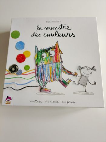 Le monstre des couleurs purple rain complet