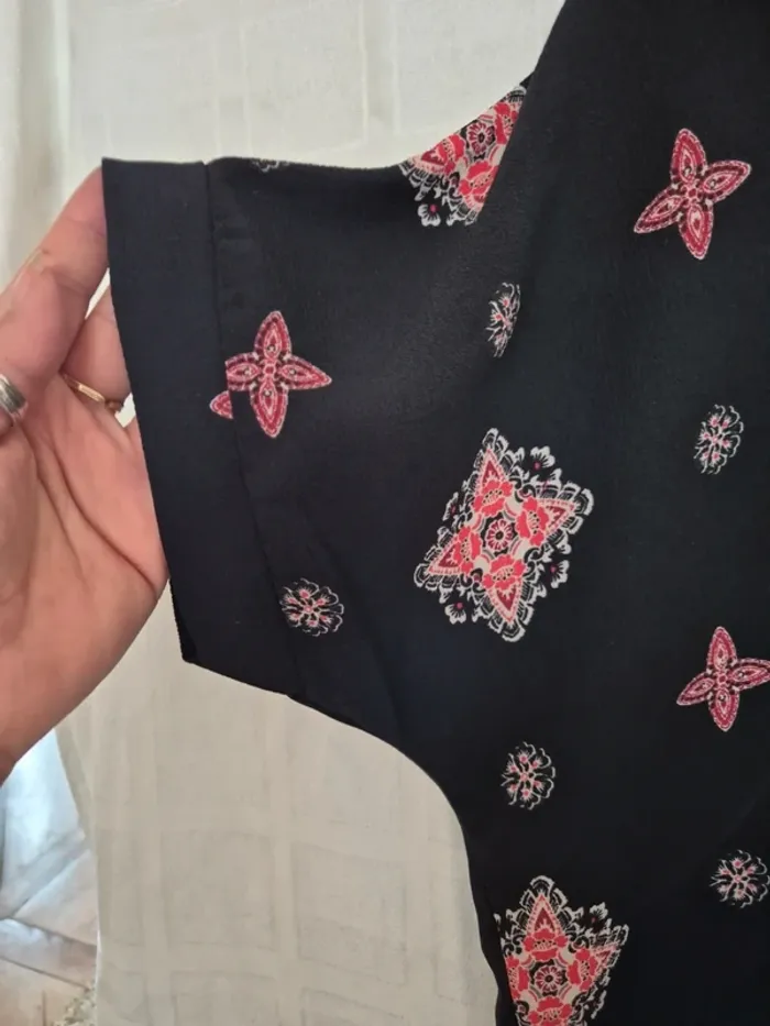 t-shirt dos en voile taille 42 - photo numéro 3