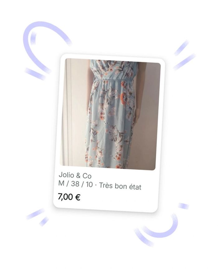 💜 Robe taille S/M Jolio & Co #emyfleury_38femme